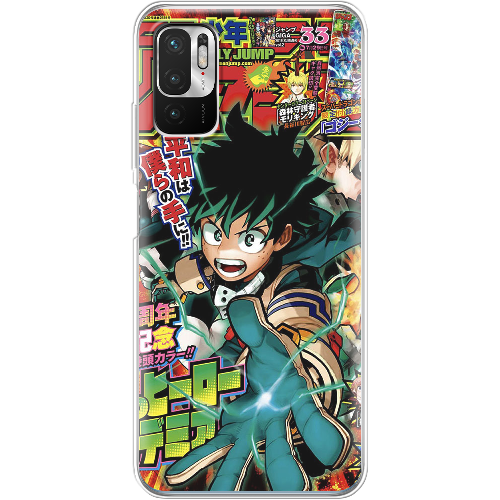 Чехол Boxface Xiaomi Redmi Note 10 5G My Hero Academia