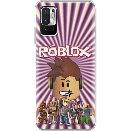 Чехол Boxface Xiaomi Redmi Note 10 5G Follow Me to Roblox