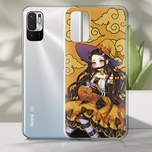 Чехол Boxface Xiaomi Redmi Note 10 5G Kamado Nezuko Halloween