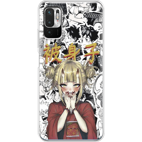 Чехол Boxface Xiaomi Redmi Note 10 5G Himiko Toga - My Hero Academia