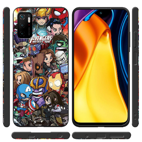 Чехол Boxface Xiaomi Redmi Note 10 5G Avengers Infinity War
