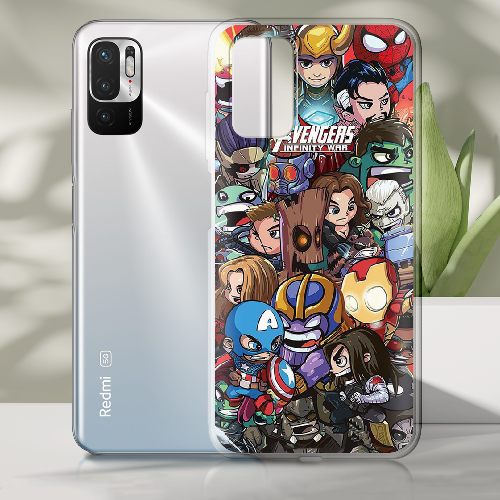 Чехол Boxface Xiaomi Redmi Note 10 5G Avengers Infinity War