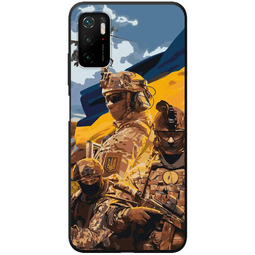 Чехол Boxface Xiaomi Redmi Note 10 5G Воїни ЗСУ