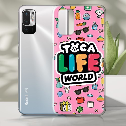 Чехол Boxface Xiaomi Redmi Note 10 5G Toca Boca Life World