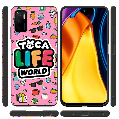 Чехол Boxface Xiaomi Redmi Note 10 5G Toca Boca Life World