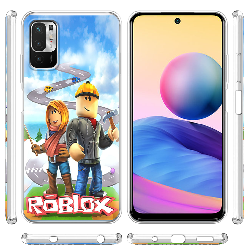 Чехол Boxface Xiaomi Redmi Note 10 5G Roblox Білдерман