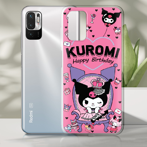 Чехол Boxface Xiaomi Redmi Note 10 5G День народження Kuromi