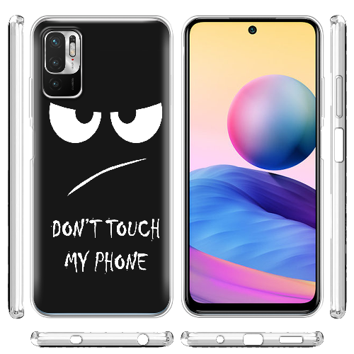 Чехол Boxface Xiaomi Redmi Note 10 5G Don't Touch my Phone