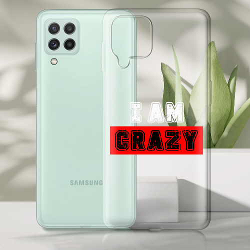 Чехол Boxface Samsung A225 Galaxy A22 I'm Crazy