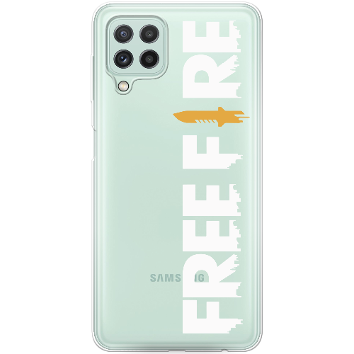 Чехол Boxface Samsung A225 Galaxy A22 Белый Free Fire