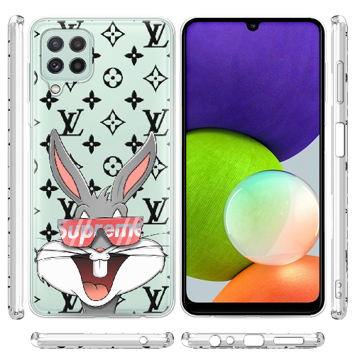 Чехол Boxface Samsung A225 Galaxy A22 looney bunny