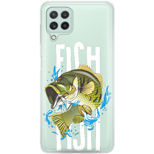 Чехол Boxface Samsung A225 Galaxy A22 Bass fish