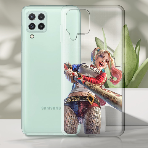 Чехол Boxface Samsung A225 Galaxy A22 Happy Harley Quinn