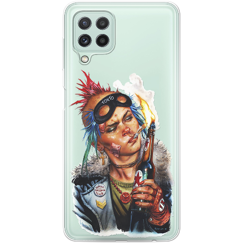 Чехол Boxface Samsung A225 Galaxy A22 Tanker Girl