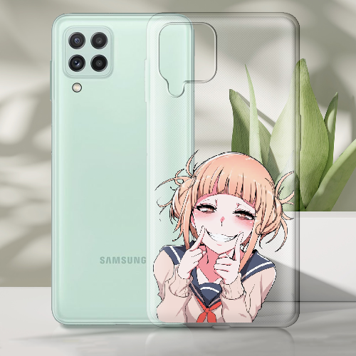 Чехол Boxface Samsung A225 Galaxy A22 Himiko Toga Smile