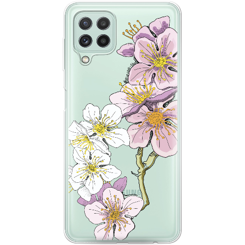 Чехол Boxface Samsung A225 Galaxy A22 Cherry Blossom