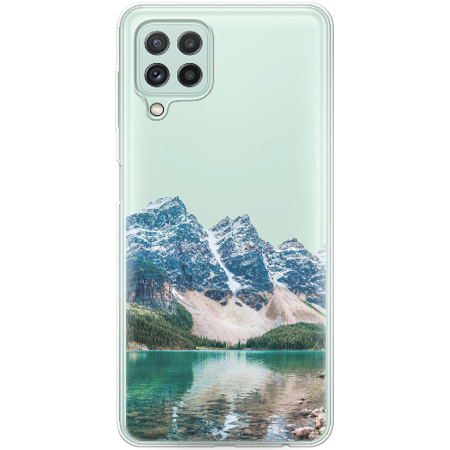 Чехол Boxface Samsung A225 Galaxy A22 Blue Mountain