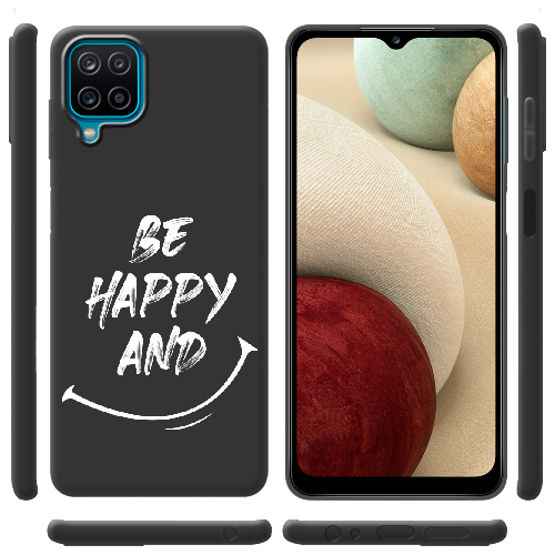 Чехол Boxface Samsung A225 Galaxy A22 be happy and