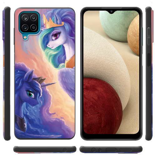 Чехол Boxface Samsung A225 Galaxy A22 My Little Pony Rarity Princess Luna