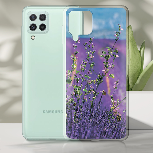 Чехол Boxface Samsung A225 Galaxy A22 Lavender Field