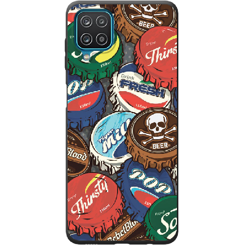 Чехол Boxface Samsung A225 Galaxy A22 Drink Lids