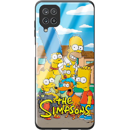 Чехол Boxface Samsung A225 Galaxy A22 the simpsons