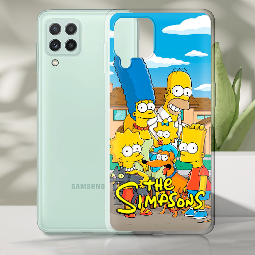 Чехол Boxface Samsung A225 Galaxy A22 the simpsons