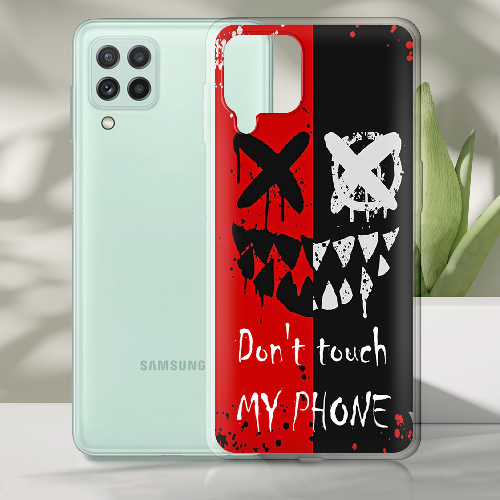 Чехол Boxface Samsung A225 Galaxy A22 Bad Smile