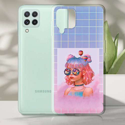 Чехол Boxface Samsung A225 Galaxy A22 Girl in the Clouds