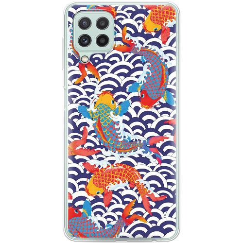 Чехол Boxface Samsung A225 Galaxy A22 Koi Fish