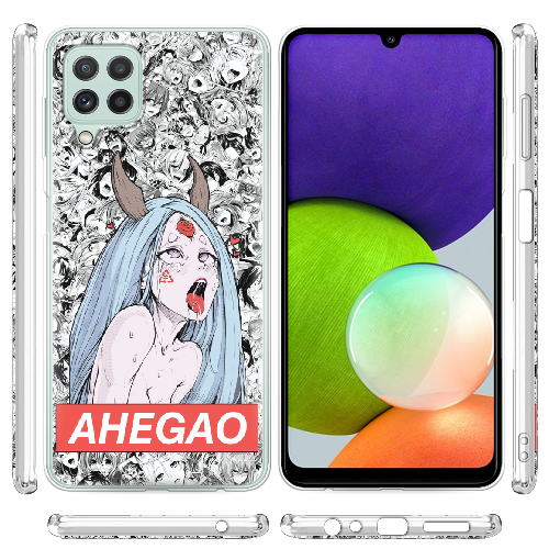 Чехол Boxface Samsung A225 Galaxy A22 Ahegao