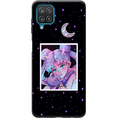 Чехол Boxface Samsung A225 Galaxy A22 Sailor Moon night