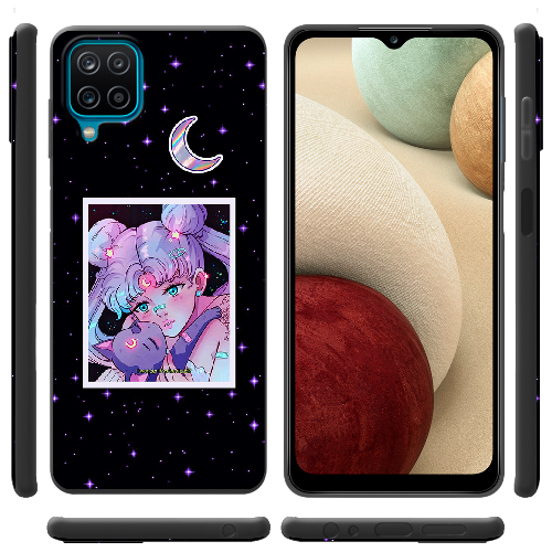 Чехол Boxface Samsung A225 Galaxy A22 Sailor Moon night