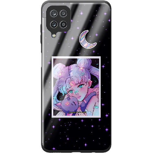 Чехол Boxface Samsung A225 Galaxy A22 Sailor Moon night