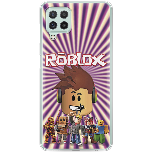 Чехол Boxface Samsung A225 Galaxy A22 Follow Me to Roblox