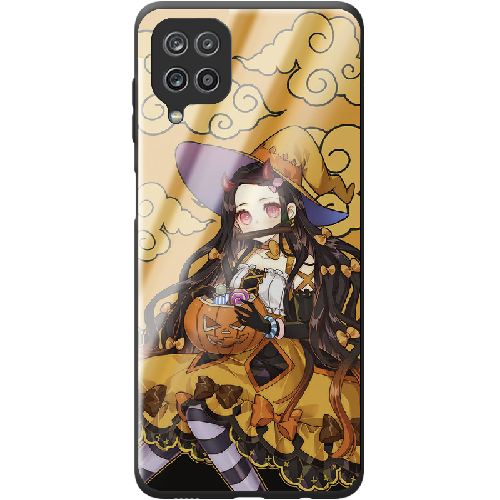 Чехол Boxface Samsung A225 Galaxy A22 Kamado Nezuko Halloween