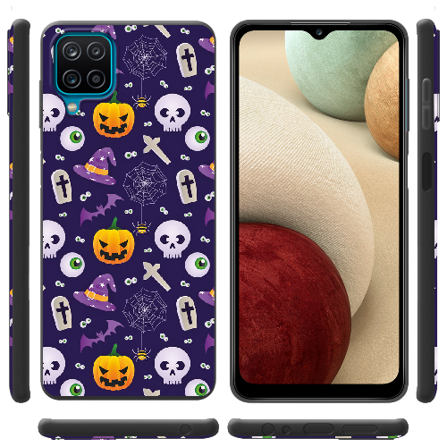 Чехол Boxface Samsung A225 Galaxy A22 Halloween Purple Mood