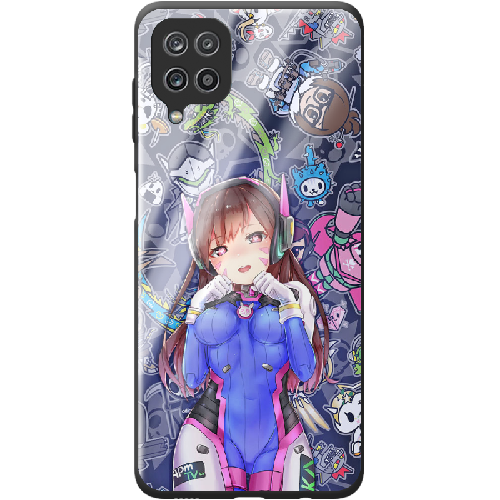 Чехол Boxface Samsung A225 Galaxy A22 Overwatch D.VA