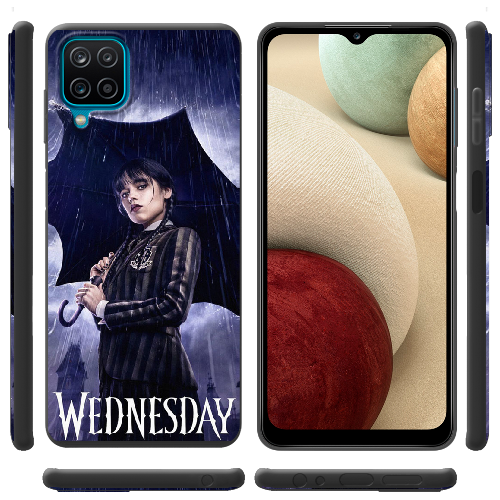 Чехол Boxface Samsung A225 Galaxy A22 Wednesday Addams