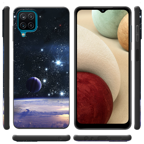 Чехол Boxface Samsung A225 Galaxy A22 Space Landscape