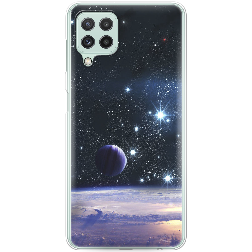 Чехол Boxface Samsung A225 Galaxy A22 Space Landscape