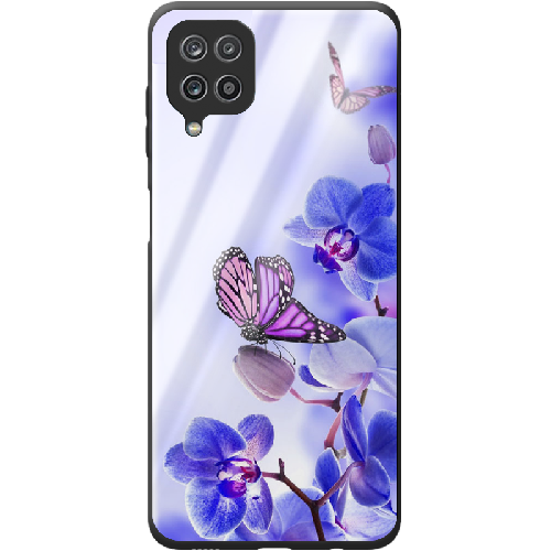 Чехол Boxface Samsung A225 Galaxy A22 Orchids and Butterflies