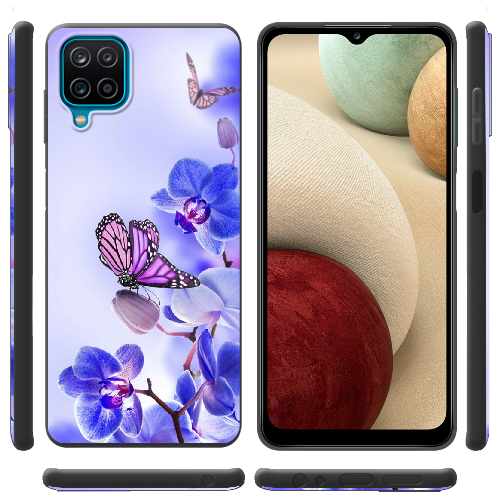 Чехол Boxface Samsung A225 Galaxy A22 Orchids and Butterflies