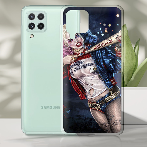 Чехол Boxface Samsung A225 Galaxy A22 Harley Quinn