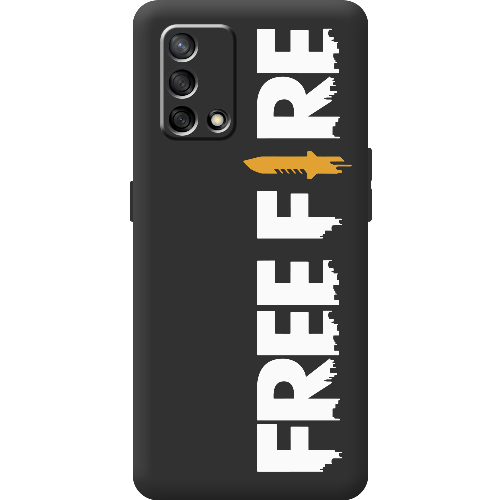 Чехол Boxface OPPO A74 Белый Free Fire