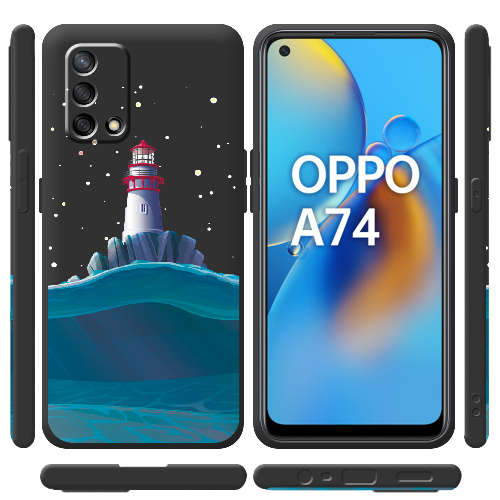 Чехол Boxface OPPO A74 Маяк