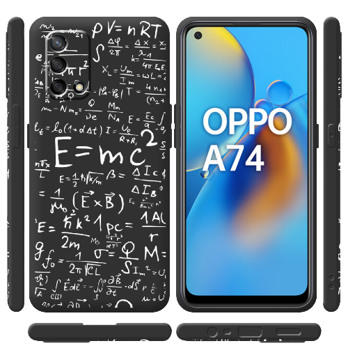 Чехол Boxface OPPO A74 E=mc2