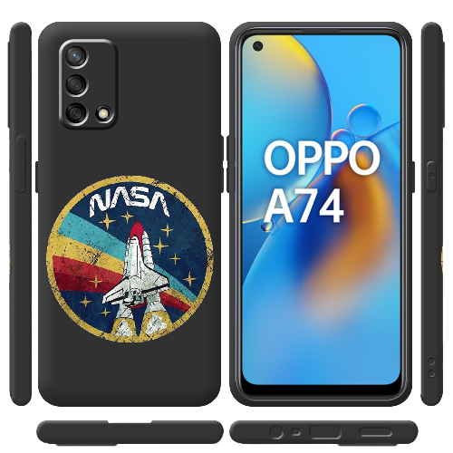 Чехол Boxface OPPO A74 Space Shuttle NASA