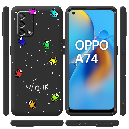 Чехол Boxface OPPO A74 Among Us Invisible