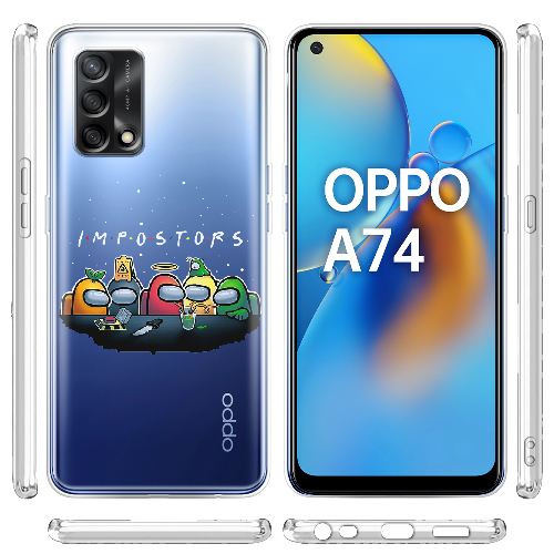 Чехол Boxface OPPO A74 Among Us Impostors